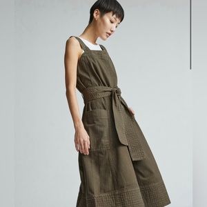 NWT Everlane The Organic Cotton Herringbone Dress size XS